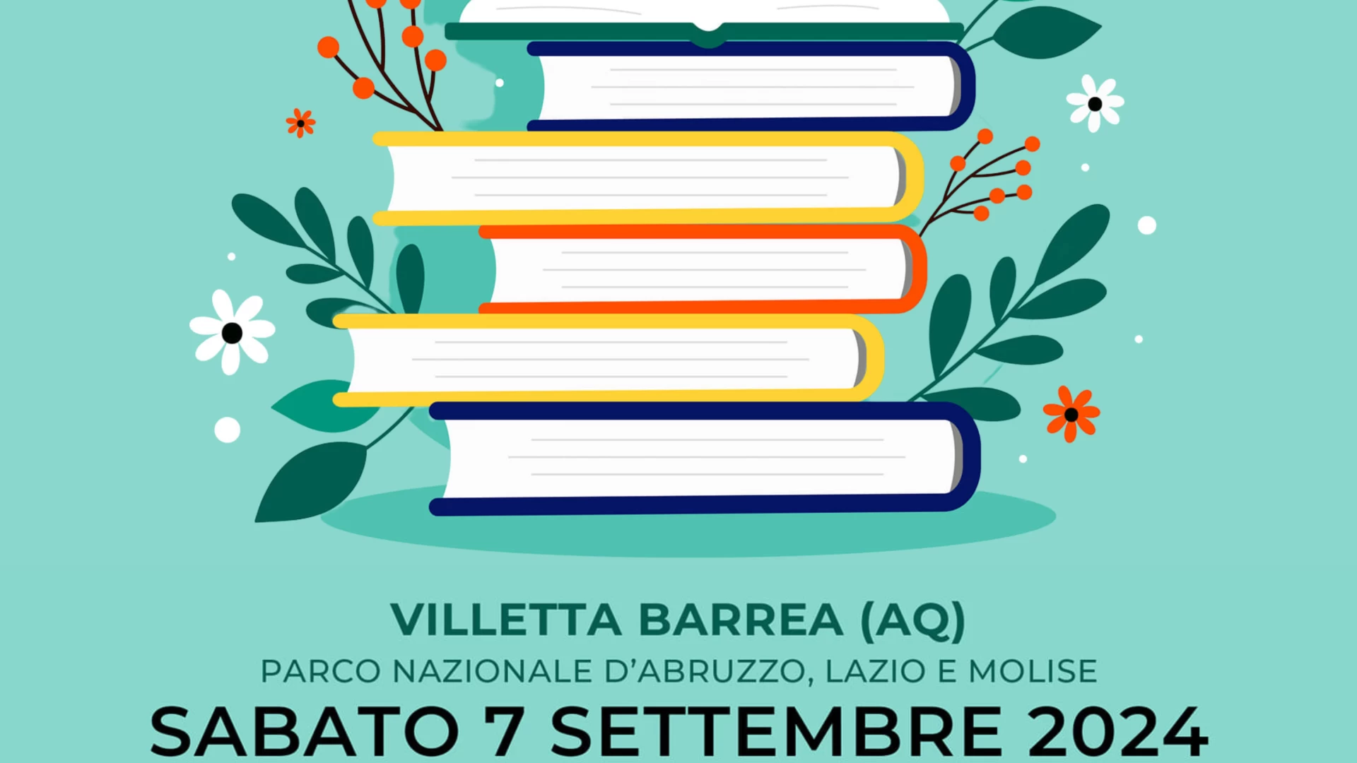 Prima Edizione della Fiera del Libro a Villetta Barrea (AQ). Si parte sabato 7 settembre.